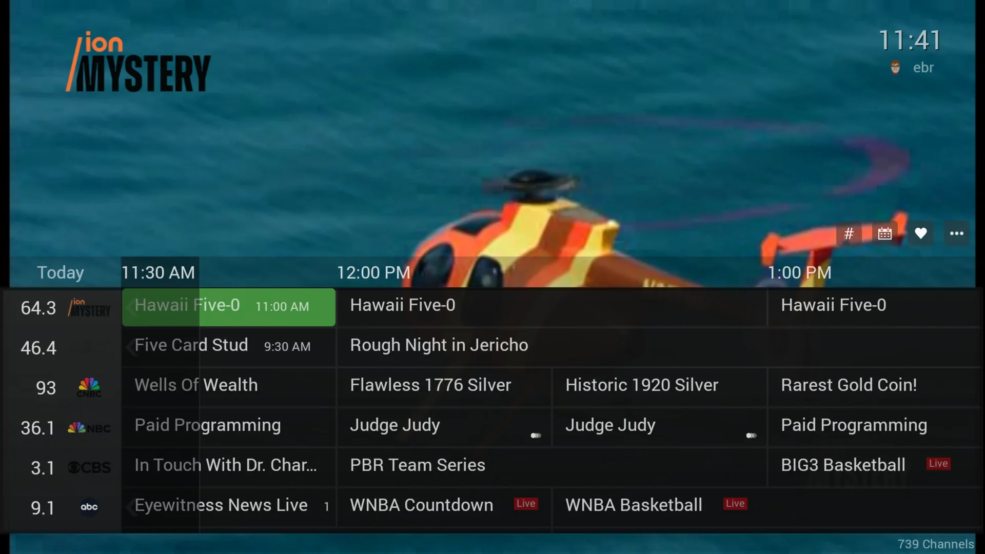 Fast Live TV channel changing in Emby for Android TV